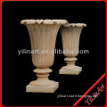 Hand carved Garden Sculpture For Flower Stone YL-H063
